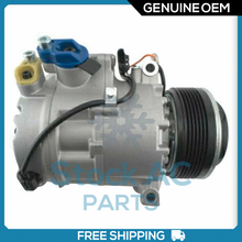 Cargar imagen en el visor de la galería, New Genuine OEM A/C Compressor fits BMW X5 3.0L 2007-10 QH - Qualy Air