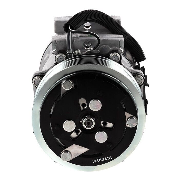 New OEM Sanden Flex AC Compressor w/Clutch - OE# 4028, 4310, 4420 QR - Qualy Air