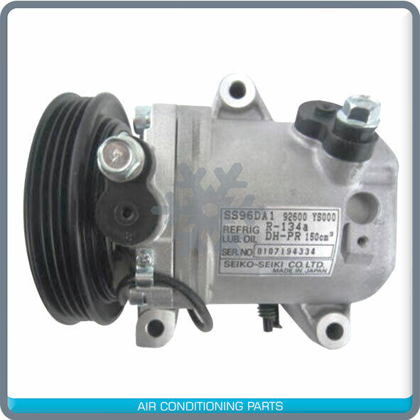 New OEM A/C Compressor fits Smart Fortwo 1.0L - 2008 to 2015 - OE# 1322300011 - Qualy Air