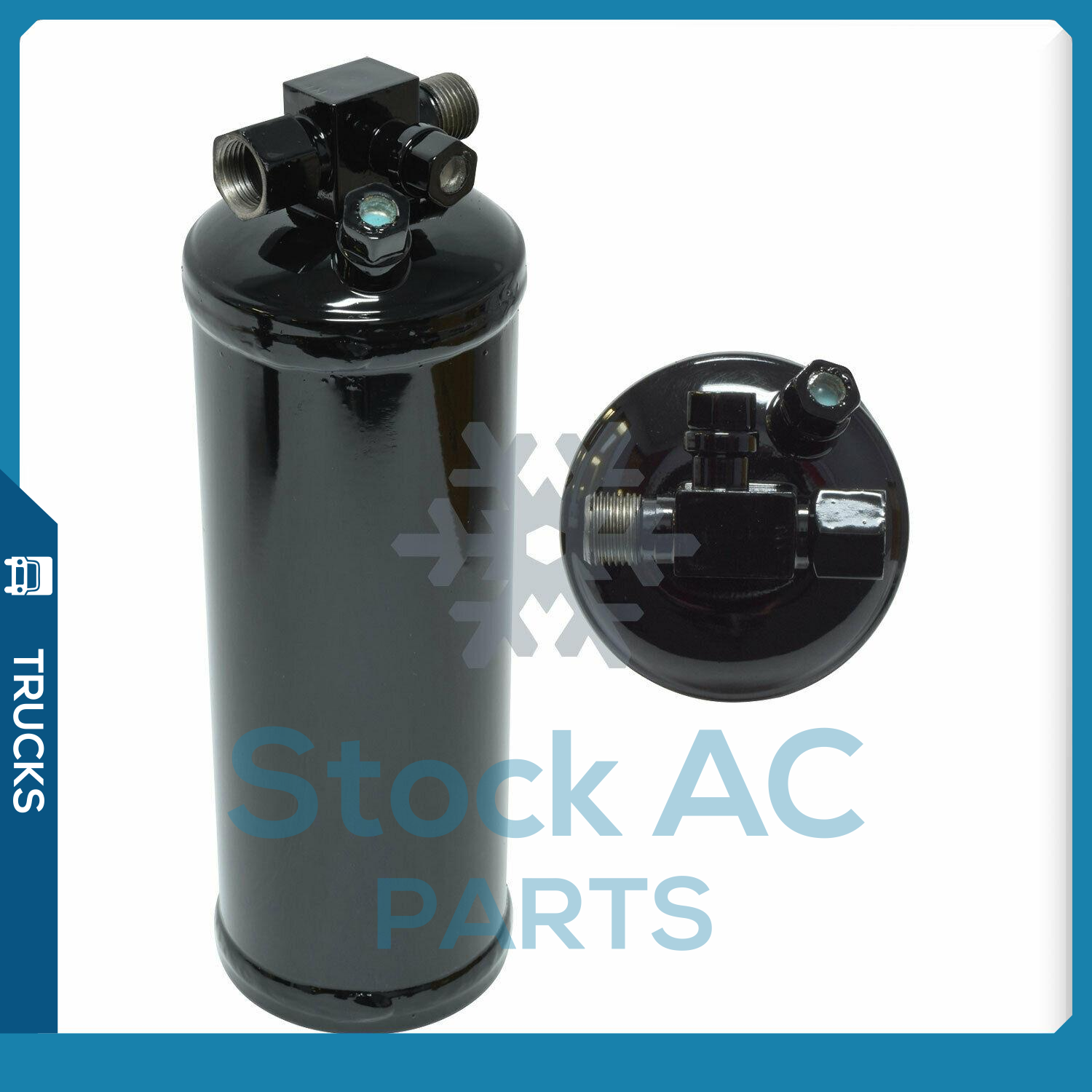 New A/C Receiver Drier for Kenworth T660, T800, W900, C500.. - OE# K251571 QR - Qualy Air