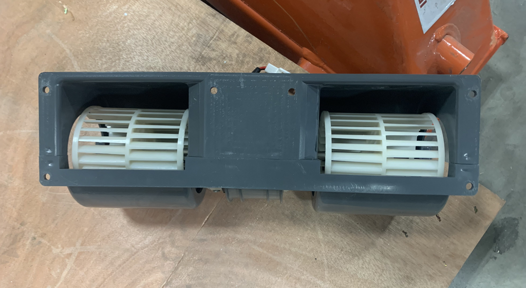 New A/C Universal Blower Motor - 2 Vents - 12V - Qualy Air