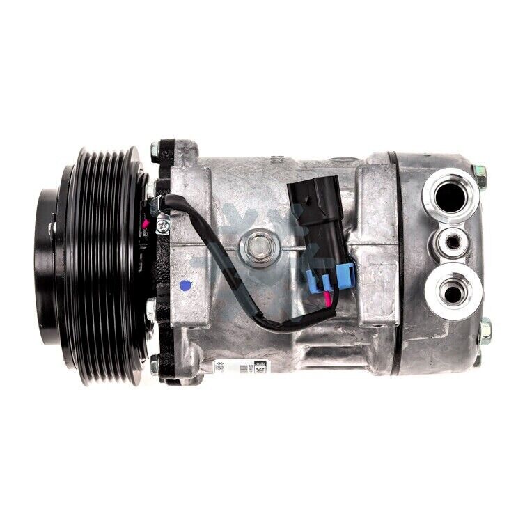 A/C Compressor + Drier for Kenworth / Peterbilt 320,382,384,389,587 - Model 4079 - Qualy Air