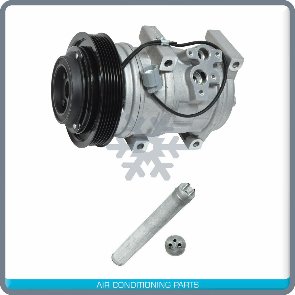 Nuevo Compresor + Drier de A/C para Honda Accord 2003-07, Odyssey 2005-07 - Qualy Air