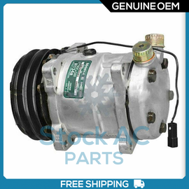 New OEM AC Compressor fits Ferrari Testarossa, Mondial - (SANDEN) - Qualy Air