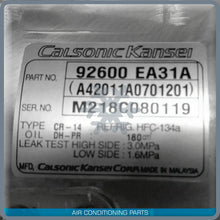 Cargar imagen en el visor de la galería, New OEM AC Compressor for Nissan Frontier, XTerra / Suzuki Equator 2005-18 4.0L - Qualy Air