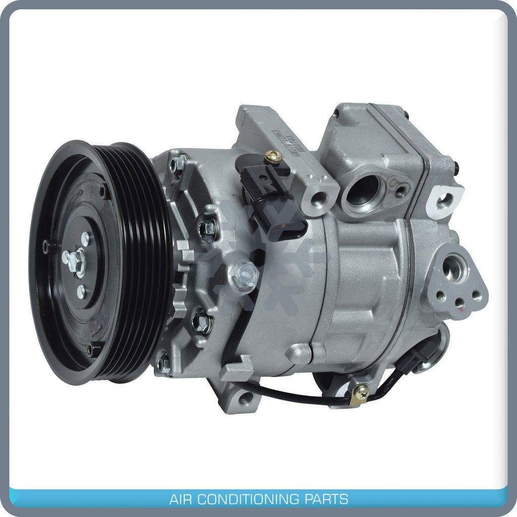 New A/C Compressor fits 2009-13 Hyundai Genesis 3.8L - OE# 977013M001 UQ - Qualy Air