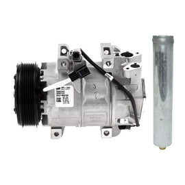 OEM AC Compressor + Receiver Drier for Nissan Altima SL / SV 2.5L - 2013 to 2018 - Qualy Air