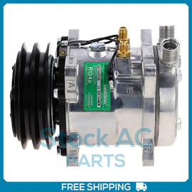 New A/C Compressor for Sanden SD507 - 12V - 2 Groove QU - Qualy Air