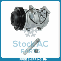 Nuevo Compresor + Drier de A/C para Honda Accord 2003-07, Odyssey 2005-07
