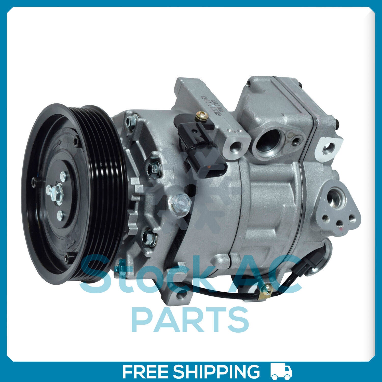 New A/C Compressor fits 2009-13 Hyundai Genesis 3.8L - OE# 977013M001 UQ - Qualy Air