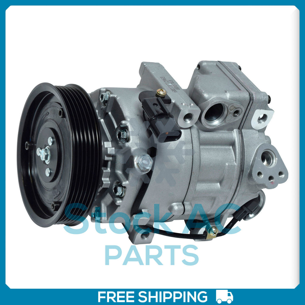 New A/C Compressor fits 2009-13 Hyundai Genesis 3.8L - OE# 977013M001 UQ - Qualy Air