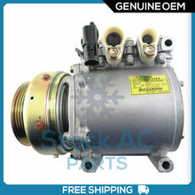Cargar imagen en el visor de la galería, OEM A/C Compressor for Dodge Colt/ Eagle Summit/ Mitsubishi Mirage/ Plymouth RQ - Qualy Air