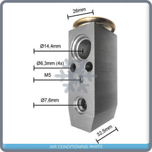 Load image into Gallery viewer, New A/C Expansion Valve fits Kia Sorento 3.5L 2003 to 2006 - OE# 976263E200 - Qualy Air