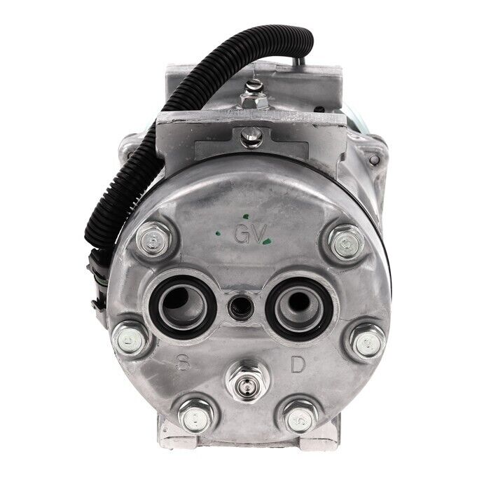 New OEM Sanden Flex AC Compressor w/Clutch - OE# 4028, 4310, 4420 QR - Qualy Air