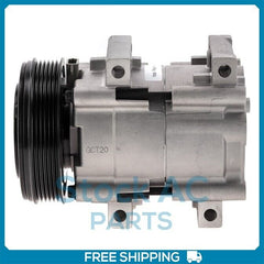 A/C Compressor FS10 for Ford E-150 Econoline, E-150 Econoline Club Wagon, ... QR