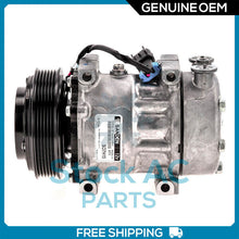 Cargar imagen en el visor de la galería, New OEM AC Compressor fits Peterbilt 320,382,384,386,388,389,587 OE# F696003122 - Qualy Air