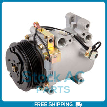 Cargar imagen en el visor de la galería, New A/C Compressor fits Mitsubishi Lancer Evo 2.0L - 2000 to 2006 - OE# MR289000 - Qualy Air