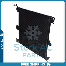 New A/C Condenser For International 7100, 8100 - 1990 to 1993 - OE# 1667340C4 - Qualy Air