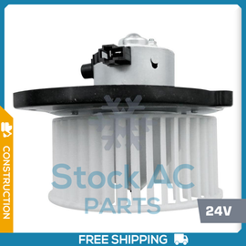 New A/C Blower Motor For Excavator Hitachi ZAXIS-3 330/330LC/350H/350LCH 24v - Qualy Air