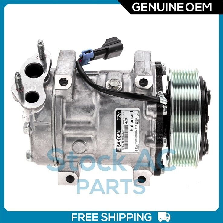 New OEM A/C Compressor fits INTERNATIONAL / NAVISTAR - OE# 4720 QR - Qualy Air