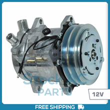 Cargar imagen en el visor de la galería, New A/C Compressor for Caterpillar Skidsteer - SD5H09 &amp; H09 - OE# 3454547 QU - Qualy Air