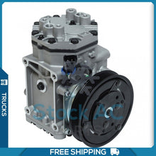Cargar imagen en el visor de la galería, New A/C Compressor for Freightliner MT35 - 1997 to 2009 - OE# ES210L25337C QU - Qualy Air