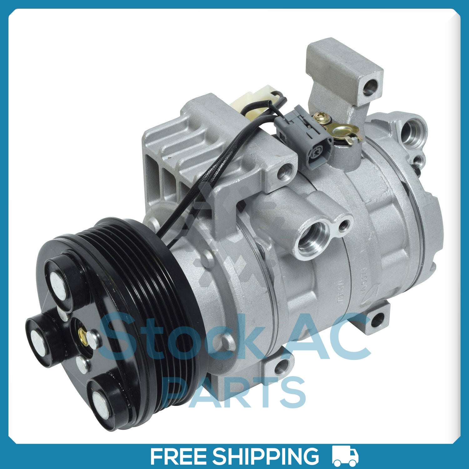 New A/C Compressor for Mazda CX-7 - 2.3L - 2007 to 2008 - OE# EG2161K00 - Qualy Air