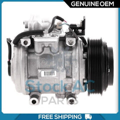 A/C Compressor OEM Denso 10PA15C for Mercedes-Benz 190D, 190E, 260E, 300CE... QR