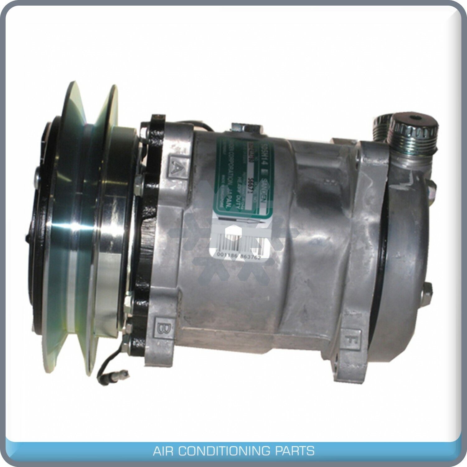 A/C Compressor OEM Sanden SD5H14 for OE# 1110148 1401101 1401104 19192350 ... QR - Qualy Air