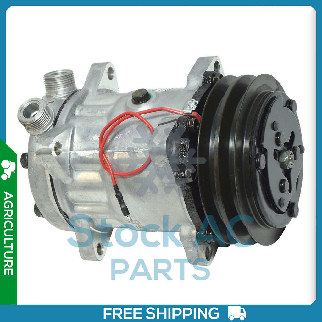 New A/C Compressor for Ford New Holland Tractor / CASE - OE# 5165548 / 5165549 - Qualy Air