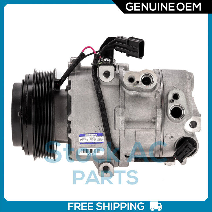 New OEM A/C Compressor fits Hyundai Tucson / Kia Sportage 2.0L - 2015 to 2017 - Qualy Air