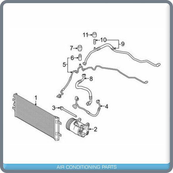 New A/C Compressor for Mini Cooper 2014 to 2019 / Clubman 2016 to 2019 - Qualy Air