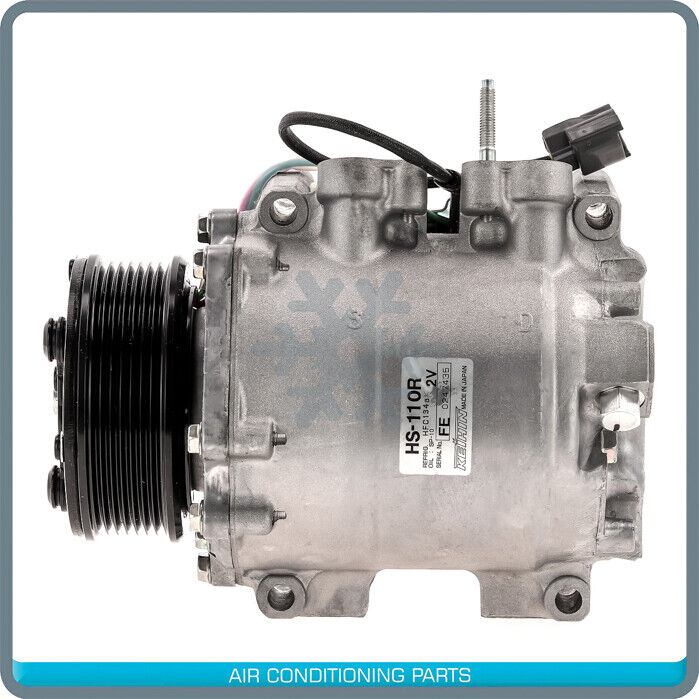 New OEM A/C Compressor for Honda CR-V 2.4L - 2002 to 2006 - OE# 38810PNB006 - Qualy Air