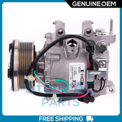 Nuevo compresor de aire acondicionado OEM para Honda Civic 1.8L - 2006 a 2011 - OE# 38810RNAA01 QR