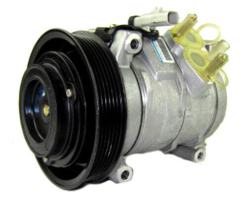 A/C Compressor OEM Denso 10S17C for Chrysler Voyager / Dodge Caravan QR - Qualy Air