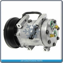 Cargar imagen en el visor de la galería, New AC Compressor SD7H15 24v For Caterpillar Motor Grader 120H,140H.. - Qualy Air