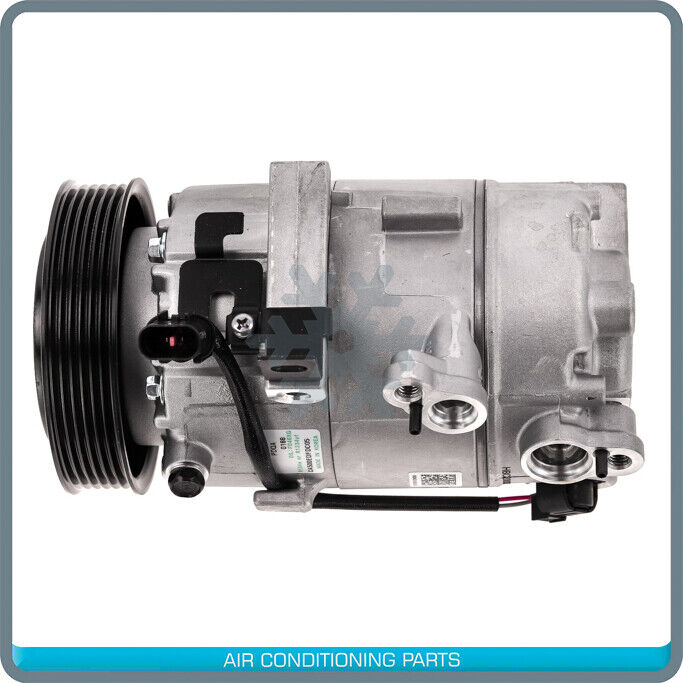 New OEM A/C Compressor fits Hyundai Elantra / Kia Forte, Soul - 2014 to 2019 - Qualy Air