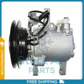 New A/C Compressor fits Kubota Tractor M108S, M5040, M7040, M8540, M9540 - Qualy Air