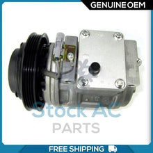 Cargar imagen en el visor de la galería, A/C Compressor OEM Denso 10PA15C for Geo Prizm / Toyota 4Runner, Celica, P... QR - Qualy Air