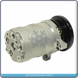 A/C Compressor HD6 for Chevrolet G10, G20, G30 / GMC G1500, G2500, G3500 QR - Qualy Air