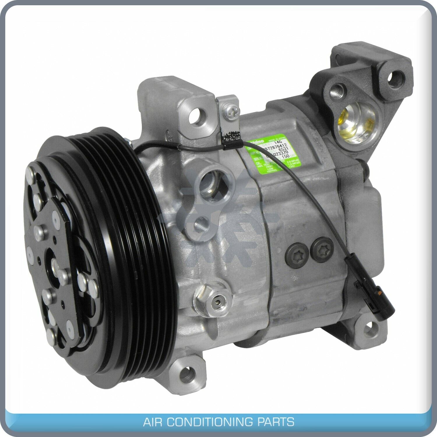 A/C Compressor OEM DKV14G for Honda Passport / Isuzu Amigo, Axiom, Rodeo, ... QR - Qualy Air