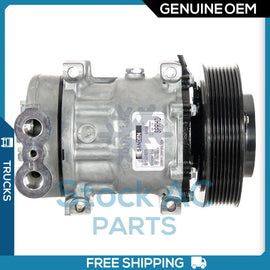New OEM A/C Compressor for Freightliner Cascadia 113 2010 - OE# SKI4802S QR - Qualy Air