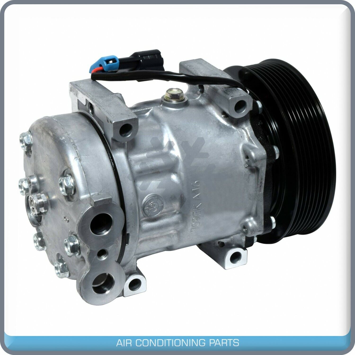 New OEM A/C Compressor for Freightliner Cascadia, DD13, DD15, ISX QU - Qualy Air
