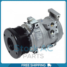 Cargar imagen en el visor de la galería, A/C Compressor for Toyota 4Runner, FJ Cruiser, Tundra QU - Qualy Air