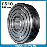 Polea del compresor de CA - FS10 6 Ranuras AJUSTES: 2001-2004 FORD ESCAPE (2.0L)