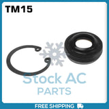 New Kit A/C Compressor Shaft Seal Kit fits Daiwoo, Sanden, GM TM15 - CM100015