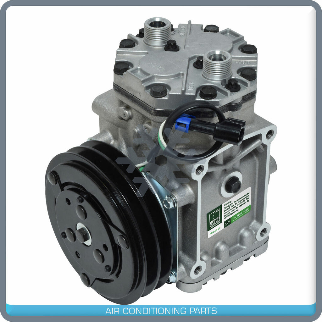 New AC Compressor York 210 for Freightliner / Kenworth / Peterbilt - 2509450C91 - Qualy Air