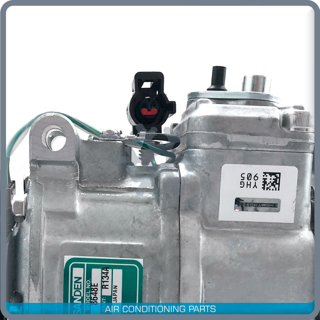 New OEM A/C Compressor fits Land Rover Range Rover 4.2L/4.4L - 2003 to 2009 - Qualy Air