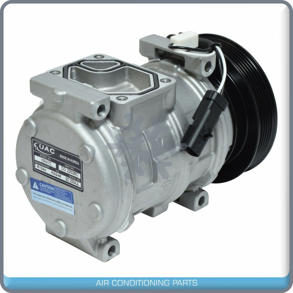 A/C Compressor 10PA17CH for Chrysler Voyager / Dodge Caravan, Grand Carava... QR - Qualy Air