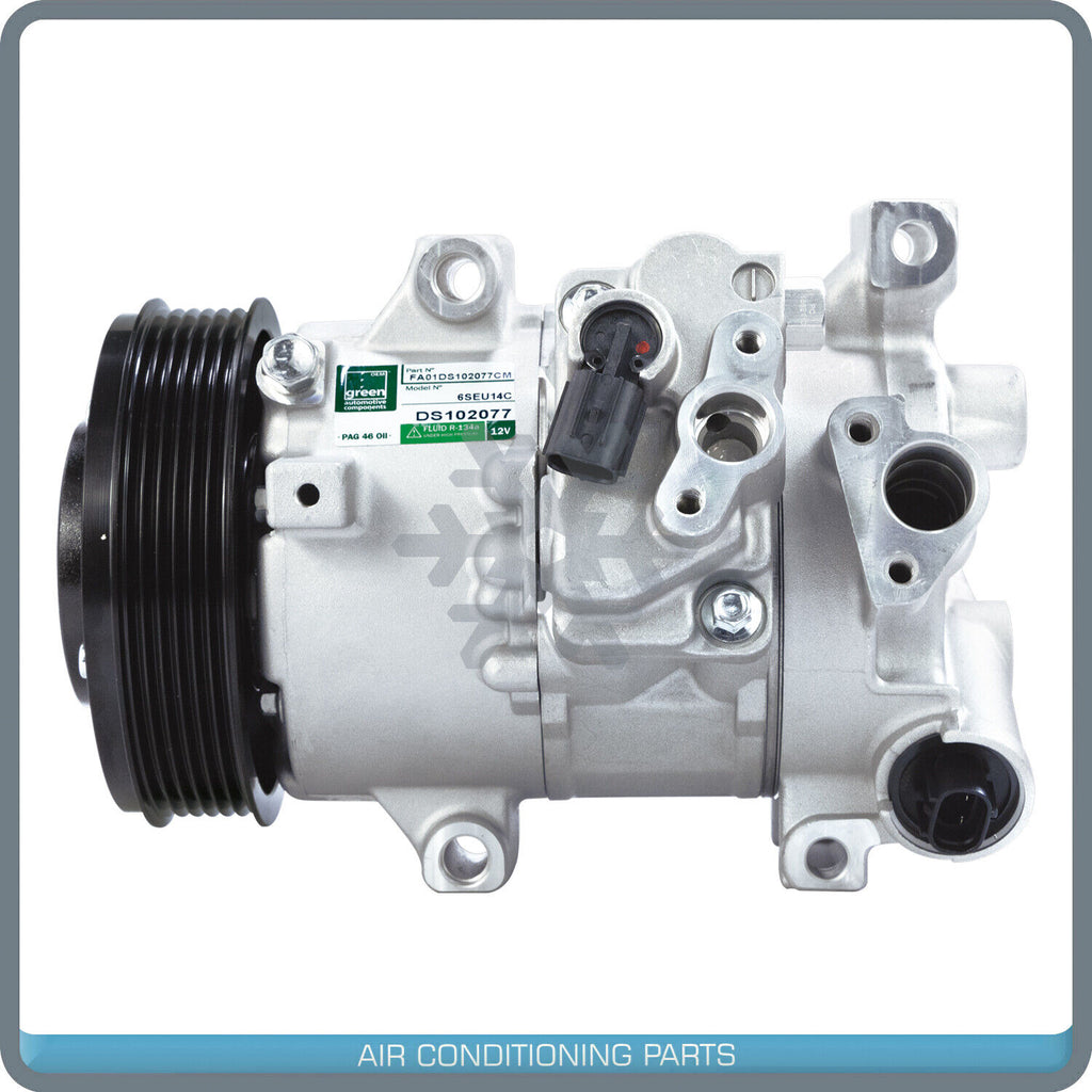New A/C Compressor for Toyota Corolla 1.8L/ Matrix 1.8L 2011-14 - OE# 8831002710 - Qualy Air